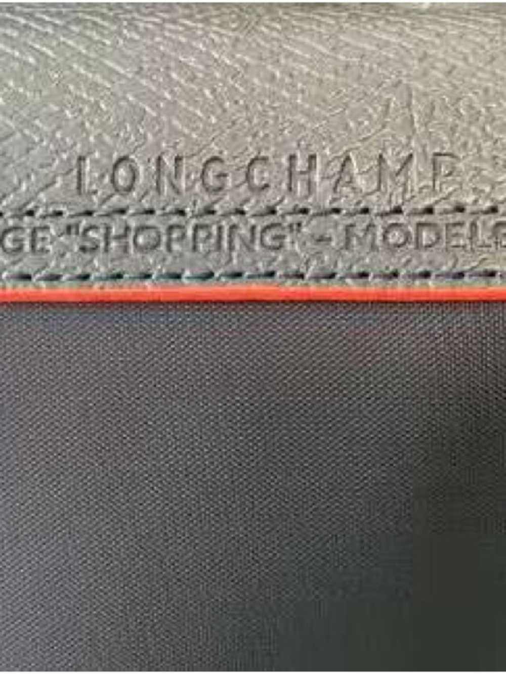 Longchamp navy bag large - Picture 4 of 4